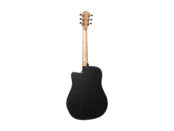 LÂG DREADNOUGHT CUTWAY TRAMONTANE 70 A/E - BLACK & BROWN 4