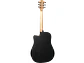 LÂG DREADNOUGHT CUTWAY TRAMONTANE 70 A/E - BLACK & BROWN - Thumbnail 4