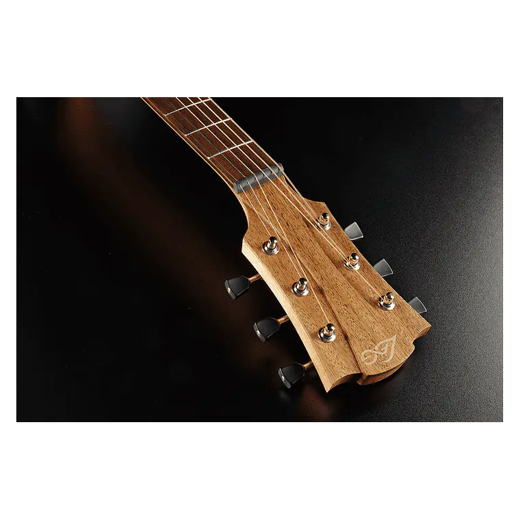 LÂG DREADNOUGHT CUTWAY TRAMONATNE 70 A/E - BLACK & BROWN 8