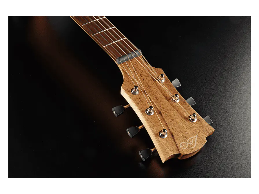 LÂG DREADNOUGHT CUTWAY TRAMONTANE 70 A/E - BLACK & BROWN 8
