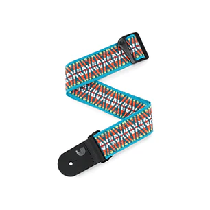D'Addario 50G09 Woven Guitar Strap - Sunset Hootenanny