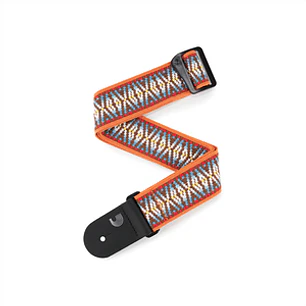 D'Addario 50G08 Woven Guitar Strap - Sunrise Hootenanny