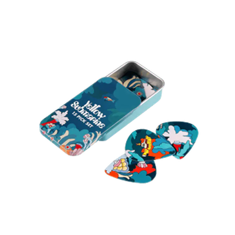 D'Addario Beatles Yellow Submarine Picks Under the Sea 1CWH4-10B9 - 15 Pack 1