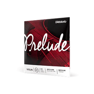 D'Addario Prelude Violin String Set J810 4/4M - 4/4 Medium
