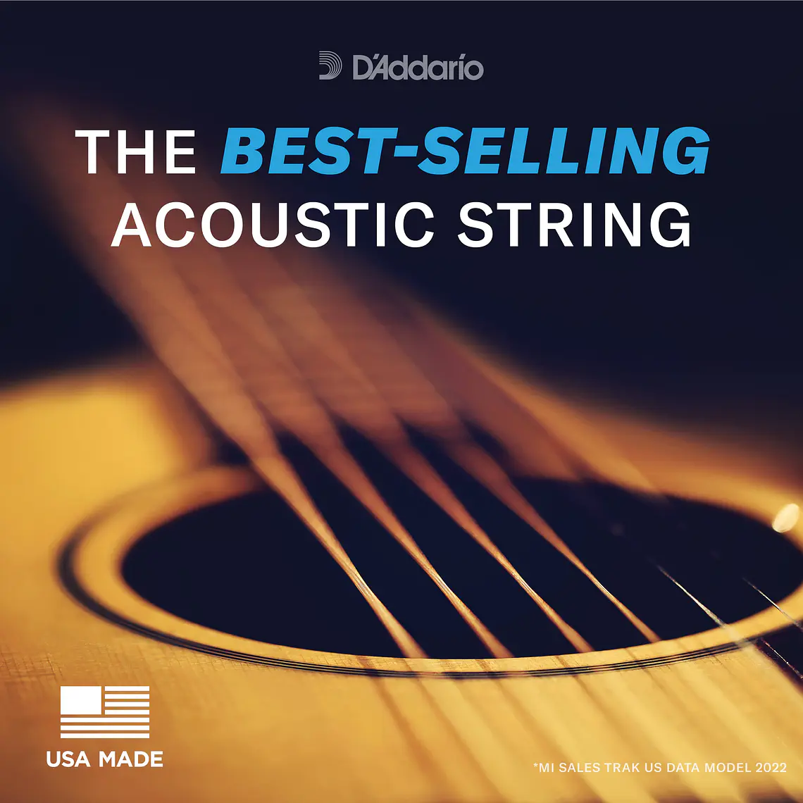 D'Addario EJ15 Phosphor Bronze Acoustic Guitar Strings Extra Light 10-47 12