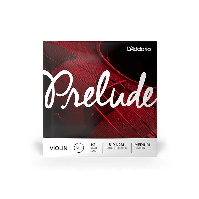 D'Addario Prelude Violin Single D String J813 1/2M - 1/2 Medium Tension 1