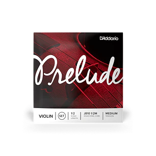D'Addario Prelude Violin Single A String J812 1/2M - 1/2 Medium Tension