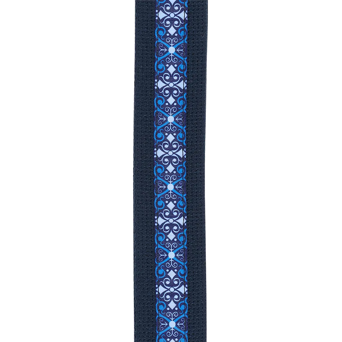 D'Addario 50CT03-DX Deluxe Cotton Guitar Strap - Blue 2