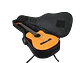 Saco GATOR Nylon 4G para Guitarra Clássica – Preta - Thumbnail 3
