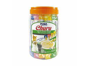 Balde Churu atun  y pollo 50 Tubos