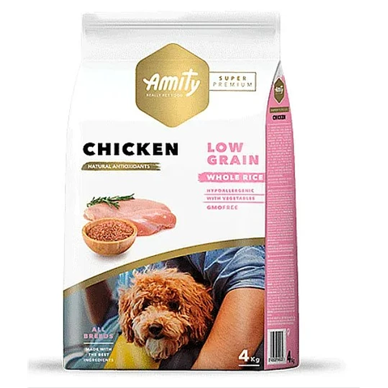 AMITY SP LOW GRAIN CHICKEN ADULT 1