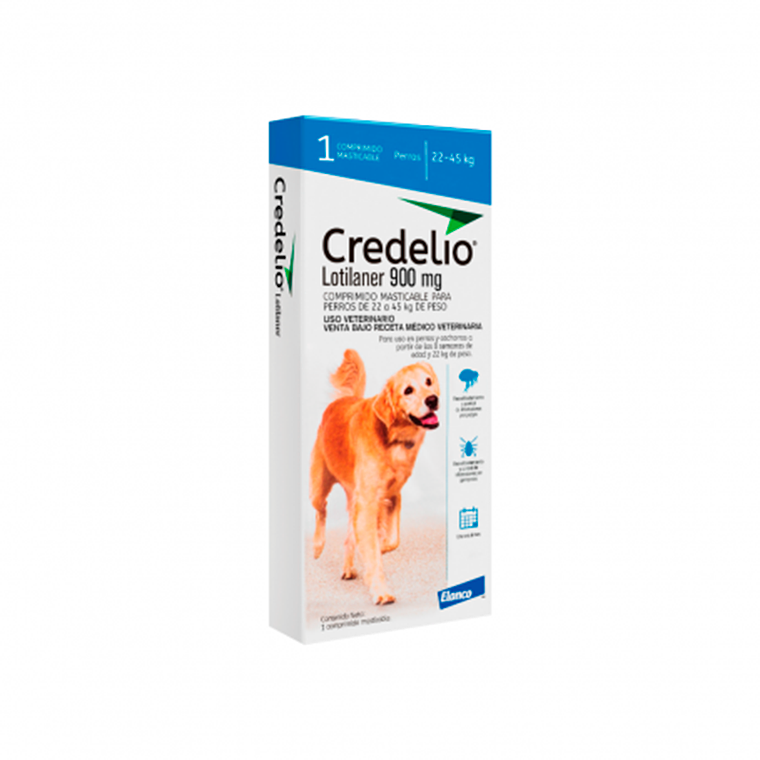 Credelio 900mg – 22 a 45kg x 3 comp.  2