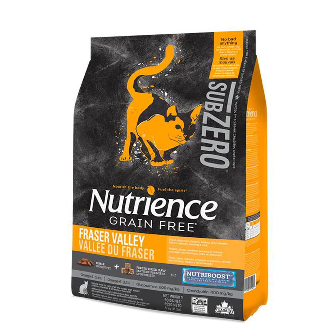 NUTRIENCE SUBZERO CAT FRASER VALLEY 1.8KG 1