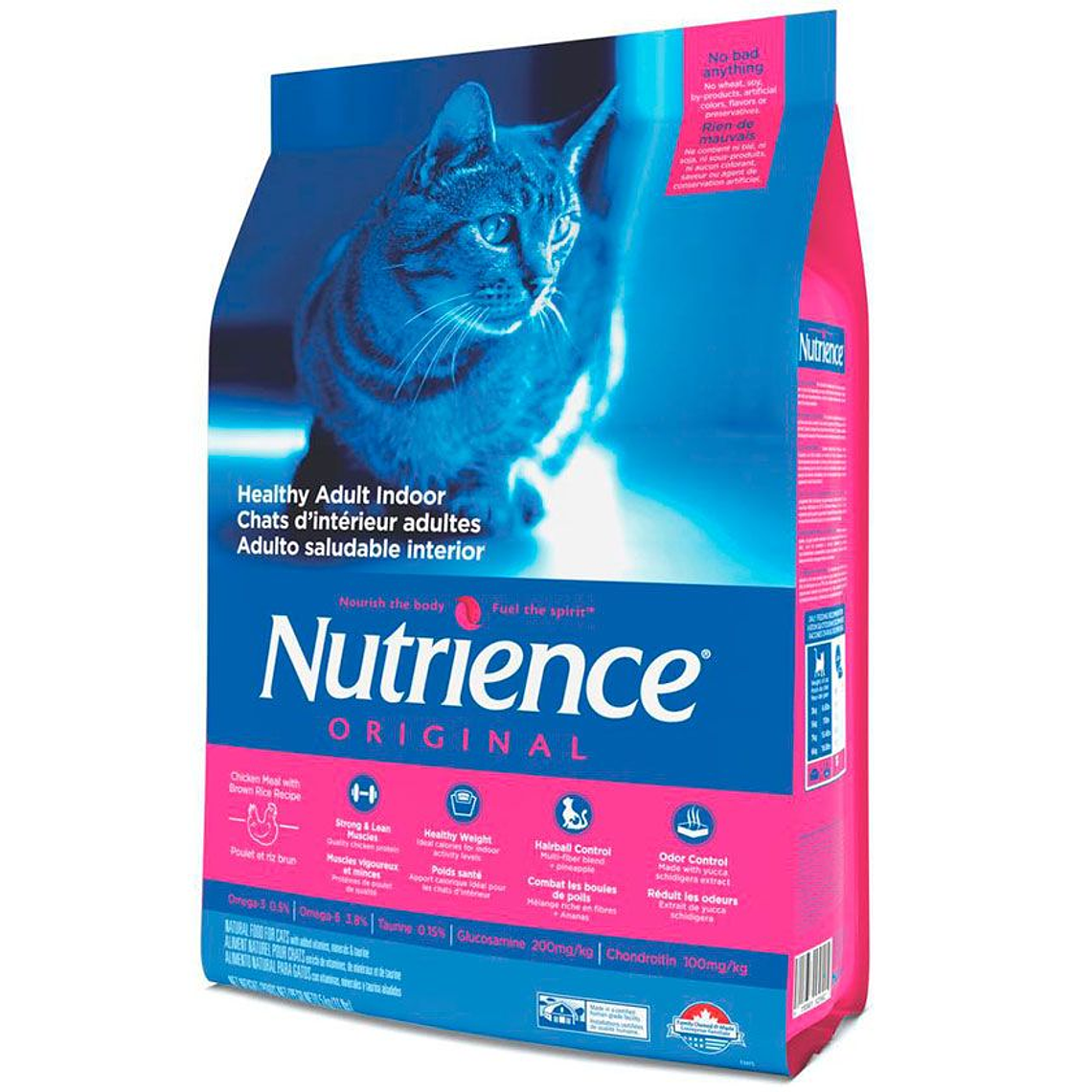 NUTRIENCE ORIGINAL CAT INDOOR 5KG 1