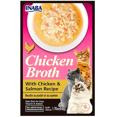 Inaba Churu Chicken Broth Salmón