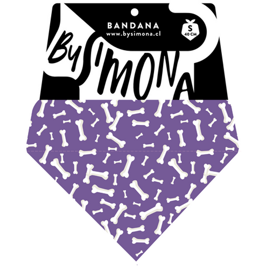 Bandana BySimona Bones Talla L 1