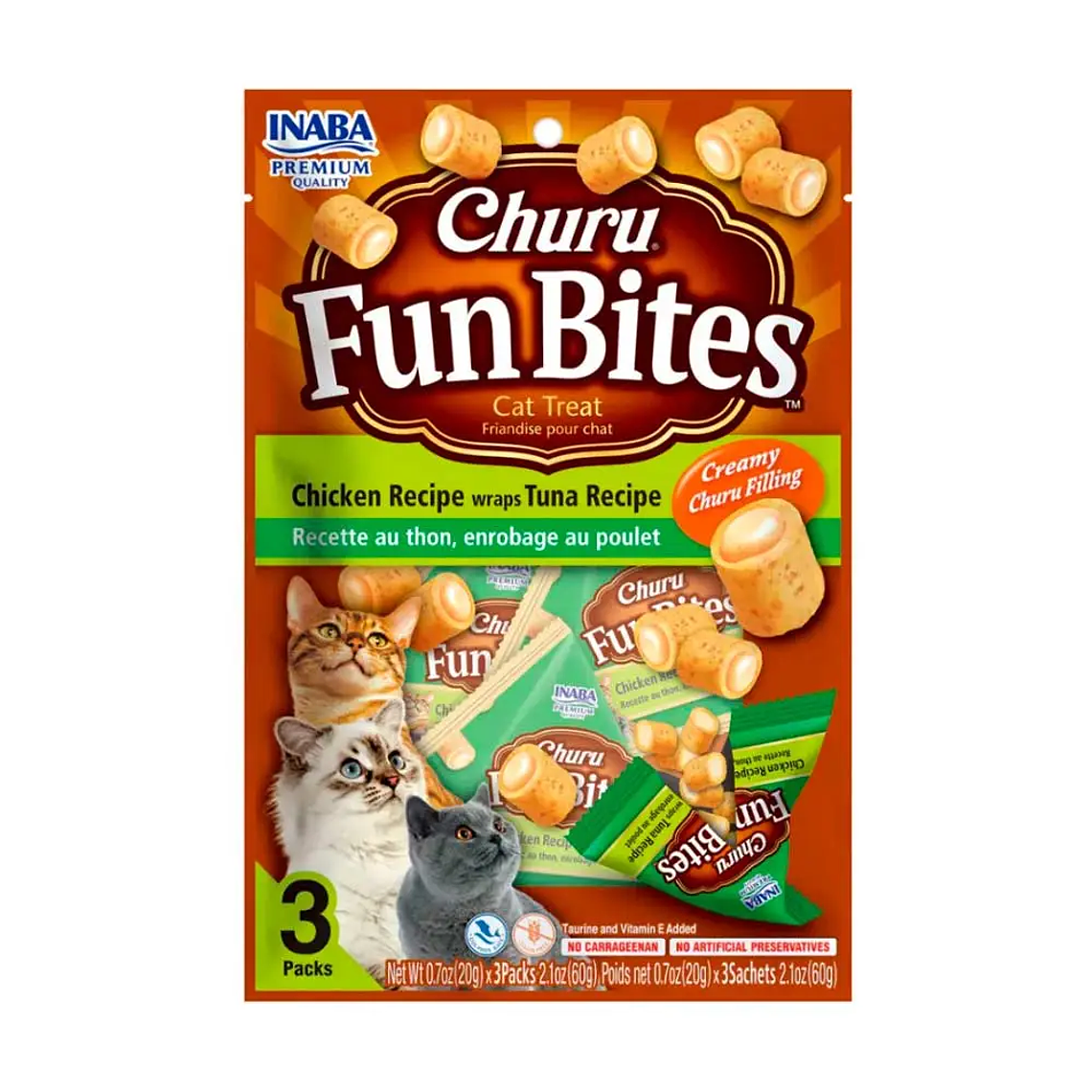 Churu Fun Bites Atún- Snack Para Gatos 1