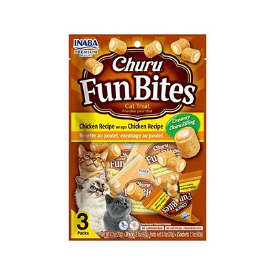 Churu Fun Bites Pollo - Snack para Gatos