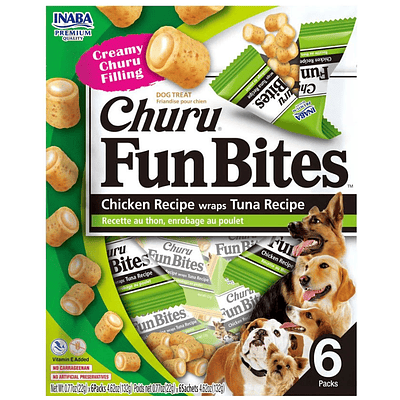 Churu Fun Bites Atún - Snack para Perros