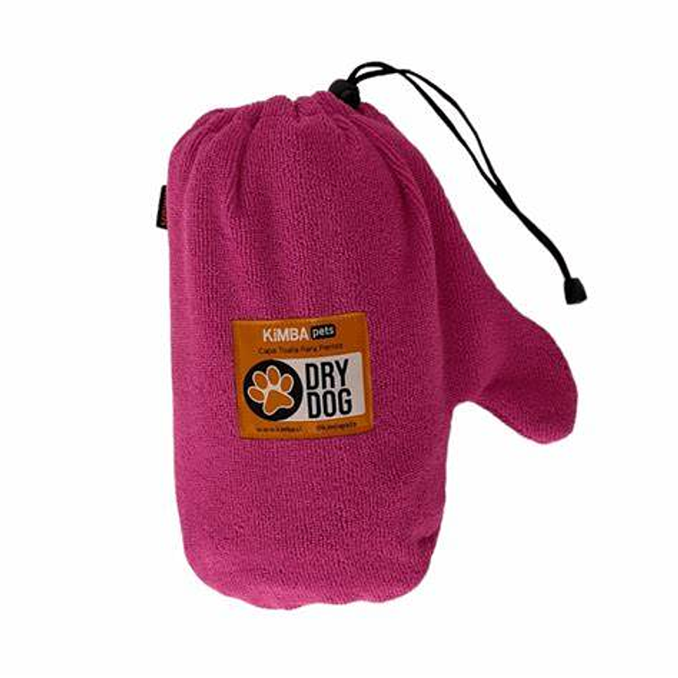 KIMBA PET Capa Toalla Drydog Rosado 1
