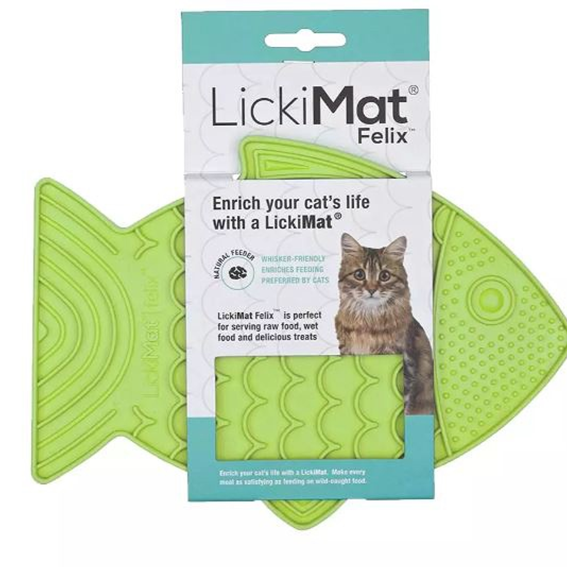 LICKIMAT COMEDERO INTERACTIVO FELIX 1
