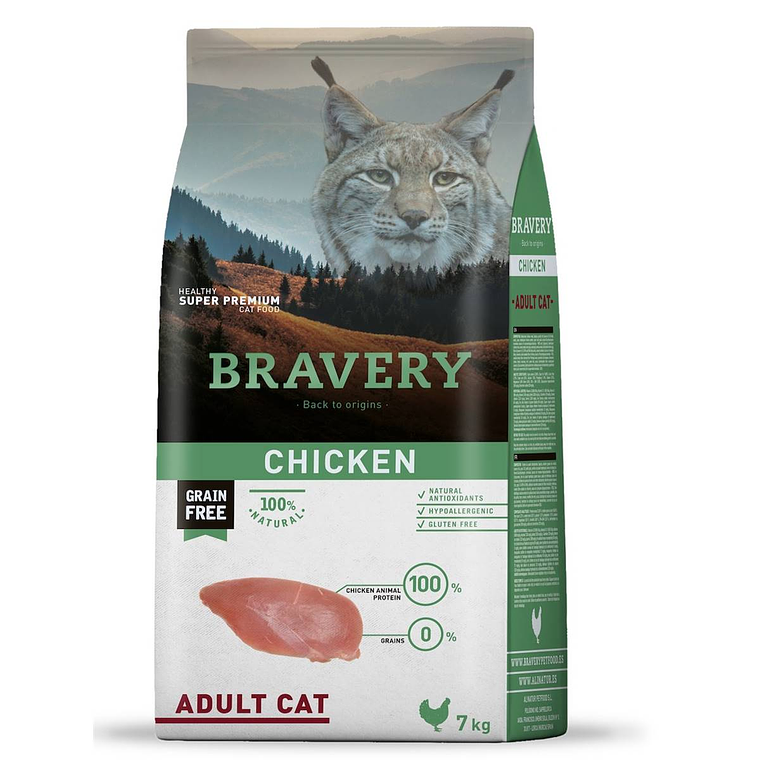 BRAVERY ADULT CAT CHICKEN  1