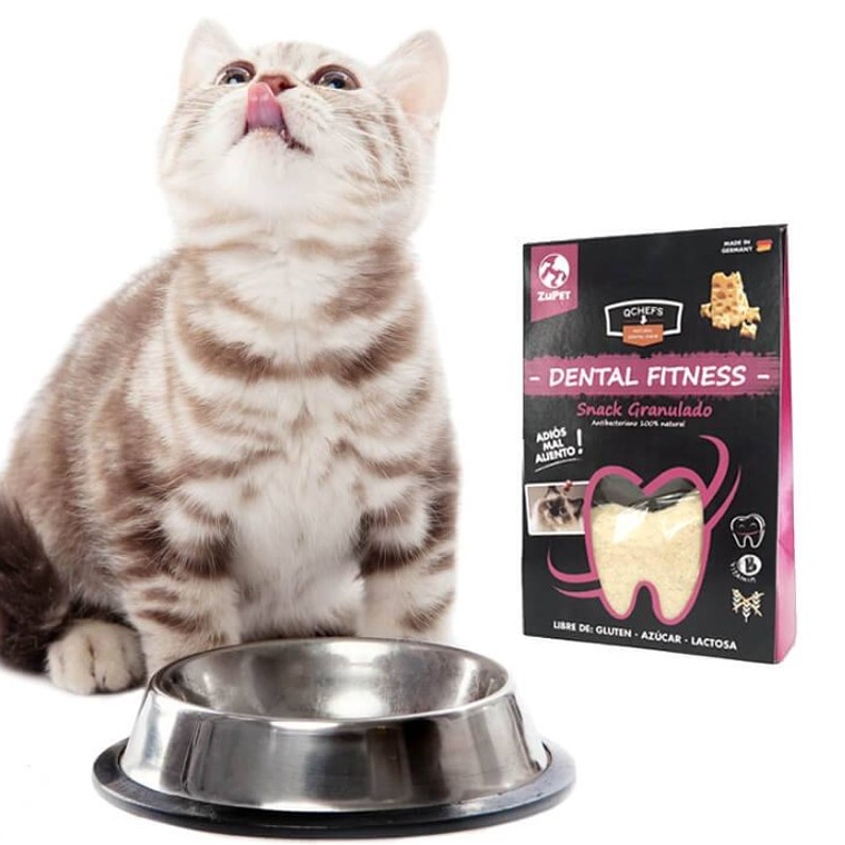 Qchef Zupet Snack Gatos Dental fitness 3