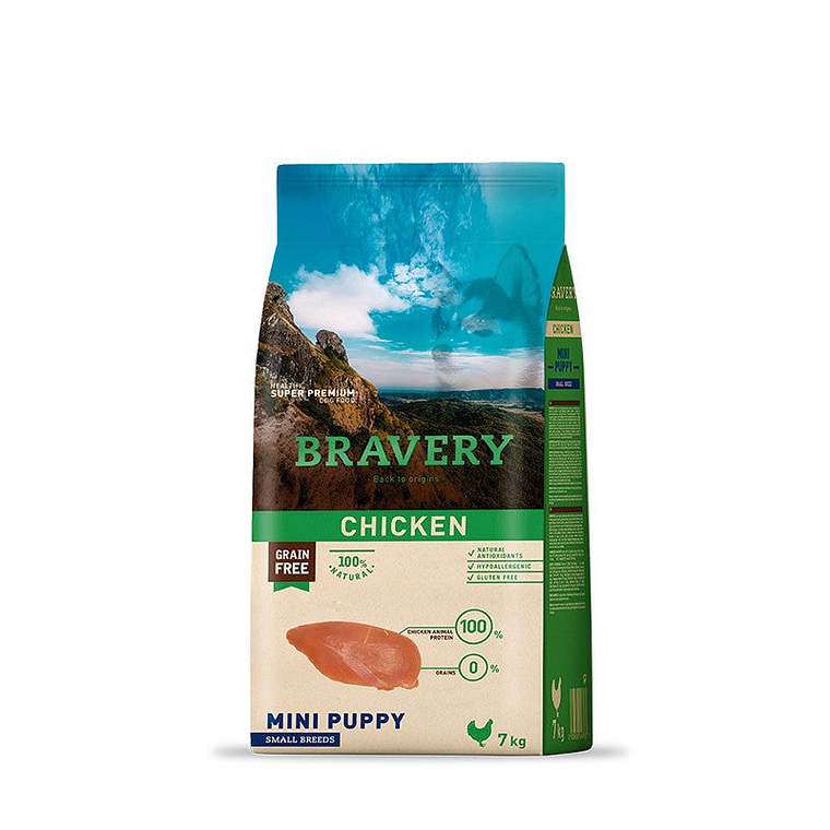 Bravery Puppy Chicken razas pequeñas 1