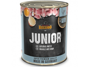 Belcando Junior Lata Pollo Huevo Alimento Húmedo