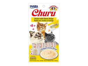 Inaba Churu Snack Chicken with Cheese 56gr 4 un