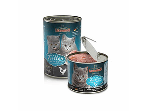 Leonardo Lata Kitten Pollo Alimento Húmedo