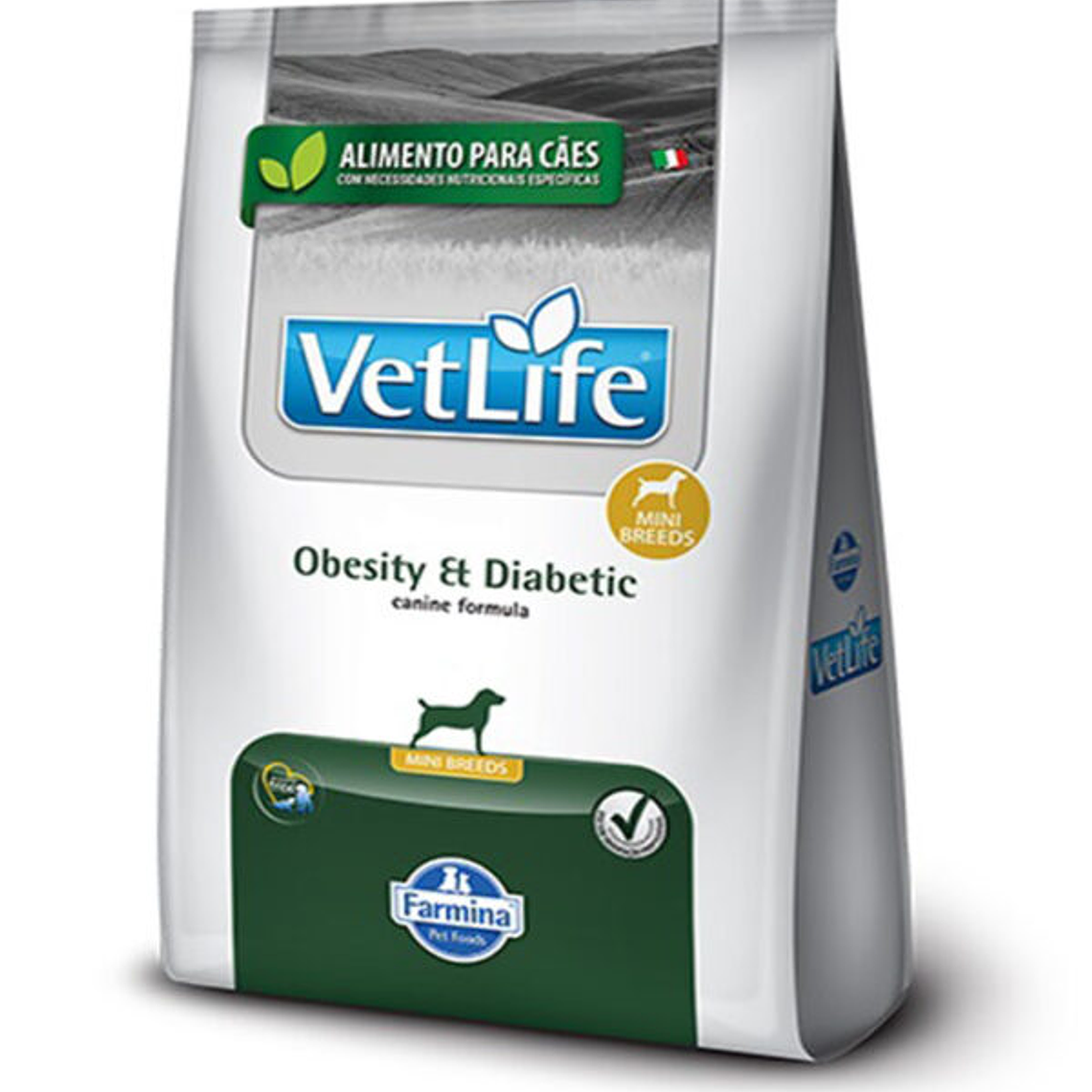 VETLIFE OBESITY & DIABETIC MINI CANINE 2kg 1