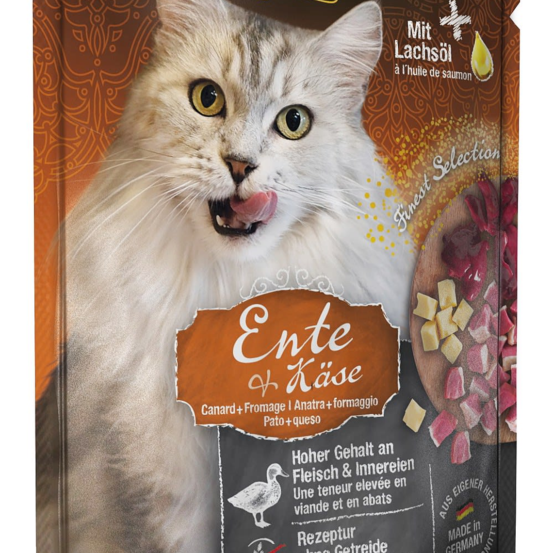 Leonardo Sachet Pato Alimento Húmedo 1