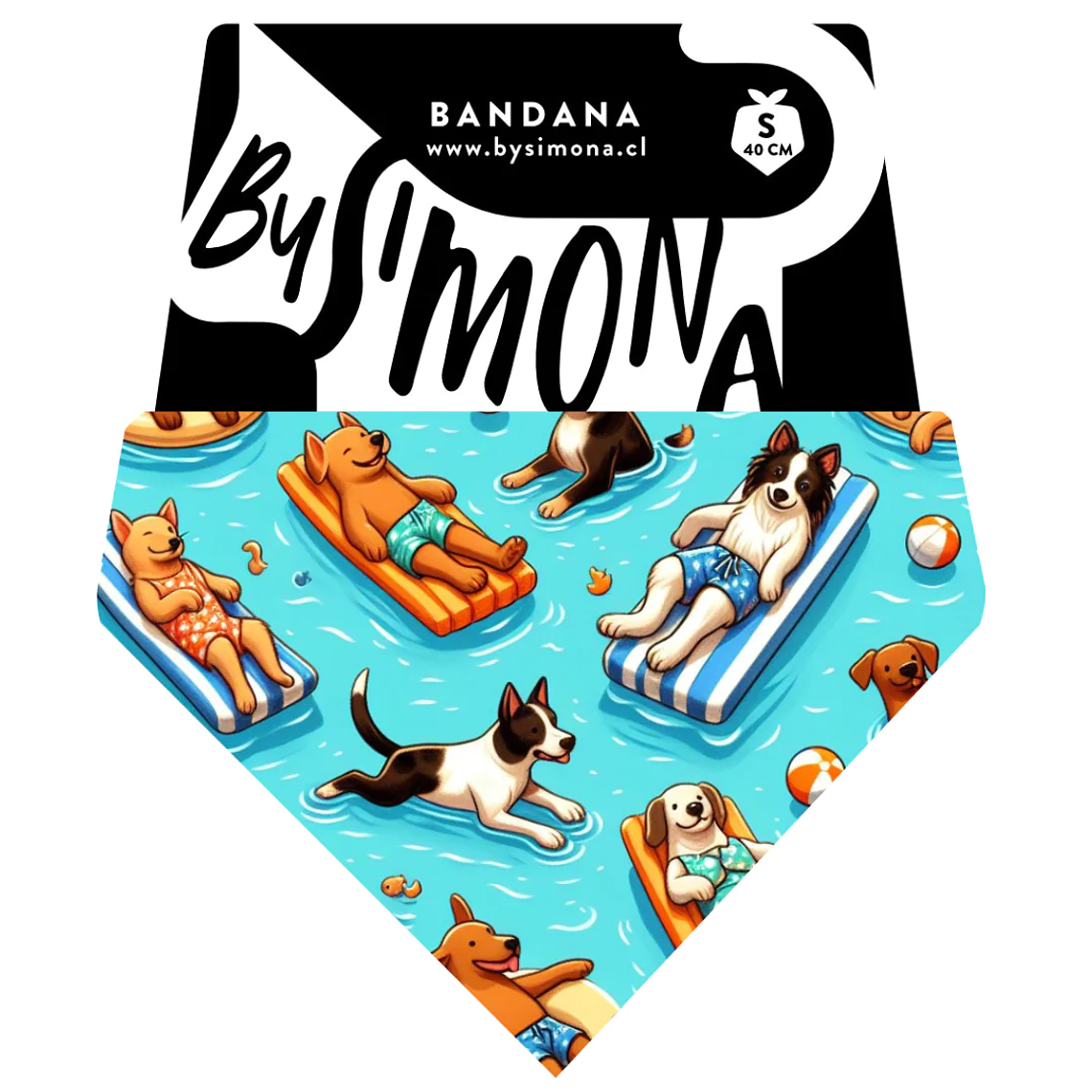 Bandana By Simona Pool TALLA L 1