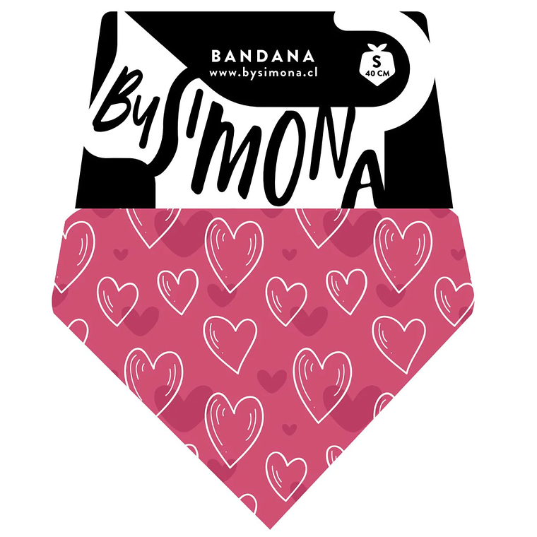 Bandana By Simona Burbujas de Amor TALLA S 1