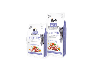 BRIT CARE CAT GRAIN FREE STERILIZED WEIGHT CONTROL 