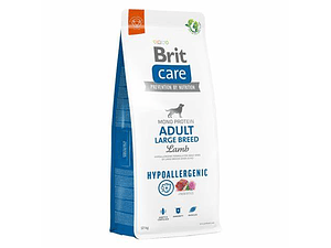 BRIT CARE DOG HYPOALLERGENIC ADULT LARGE BREED LAMB 12 KG