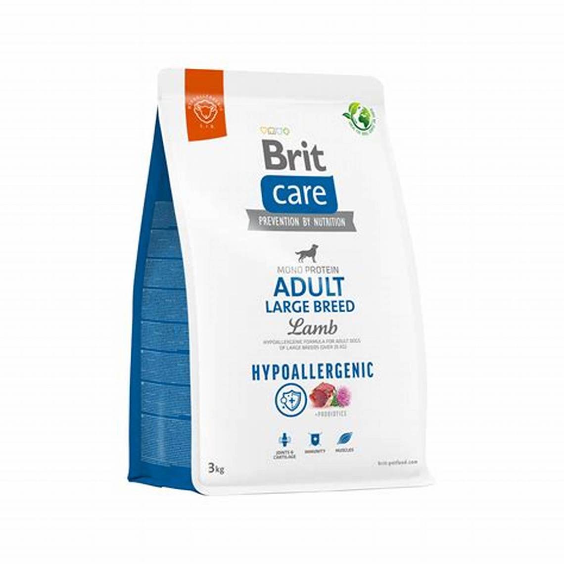 BRIT CARE DOG HYPOALLERGENIC ADULT LARGE BREED LAMB 12 KG 2