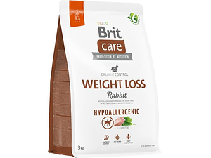 BRIT CARE DOG HYPOALLERGENIC WEIGHT LOSS RABBIT 3KG