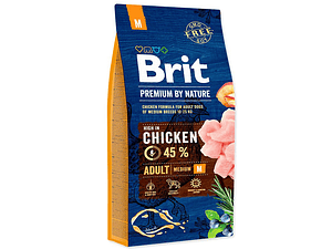 BRIT PREMIUM BY NATURE ADULT MEDIUM 15 KG