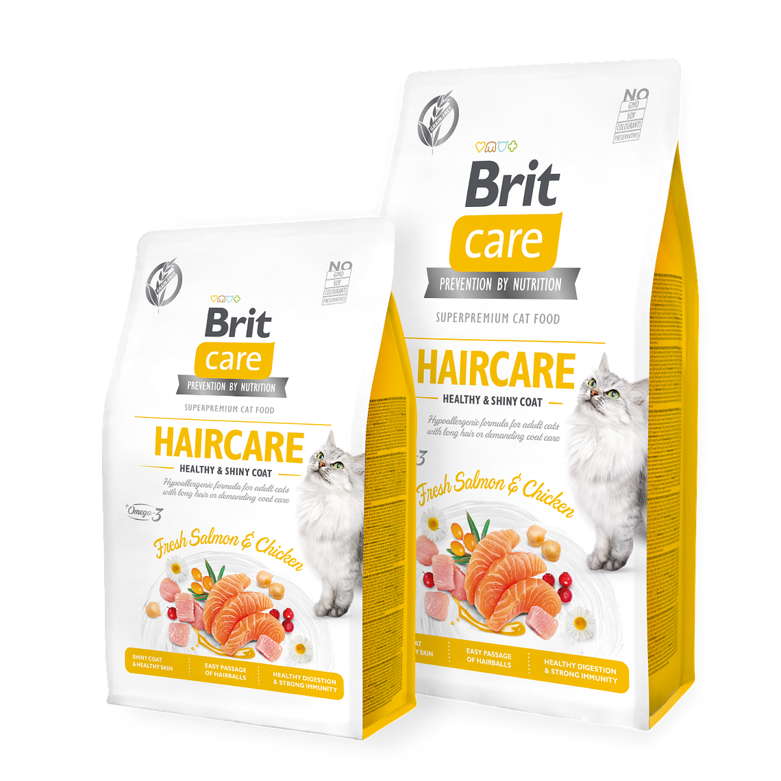 BRIT CARE CAT GRAIN FREE HAIRCARE HEALTHY & SHINY COAT  1