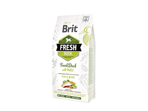 BRIT FRESH DUCK WITH MILLET ACTIVE RUN & WORK 12KG