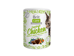 BRIT CARE CAT SNACK SUPERFRUITS CHICKEN 100G