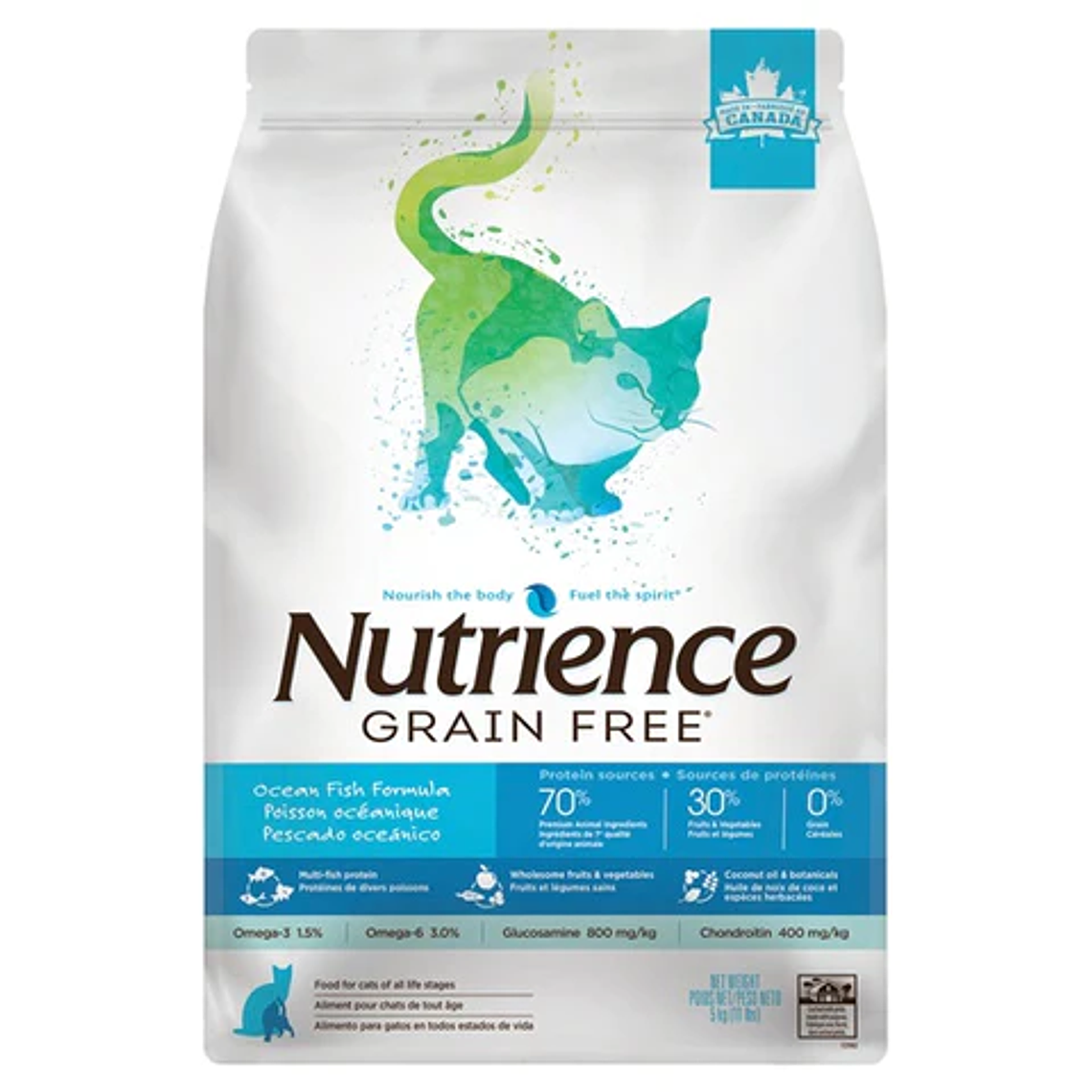 NUTRIENCE GRAIN FREE CAT PESCADO 5KG  1
