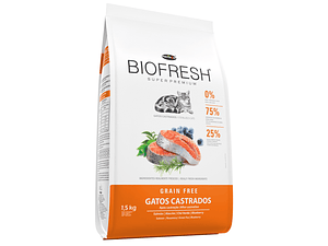 Biofresh Super Premium Grain Free Gato Castrado Alimento Seco