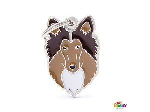 MY FAMILY PLACA ID COLLIE
