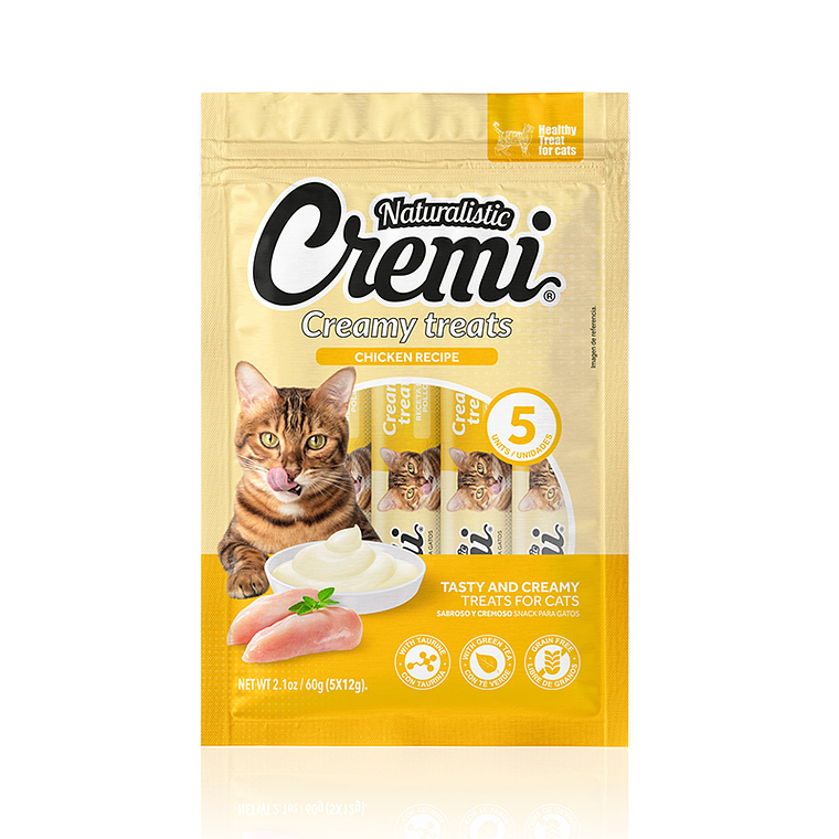 NATURALISTIC CREMI CHICKEN RECIPE 5 SACHET- COPIAR 1