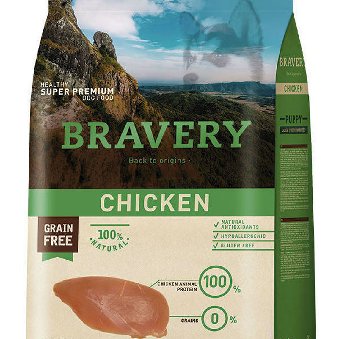 BRAVERY PUPPY LARGE/MEDIUM CHICKEN  1