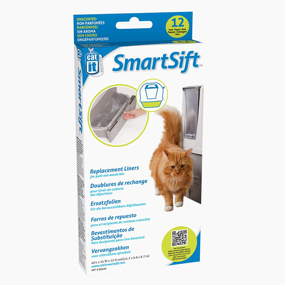 Catit Smartsift bolsas Recipiente Inferior 12 Unidades 1