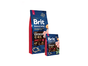 BRIT PREMIUM BY NATURE ADULT LARGE 15 KG